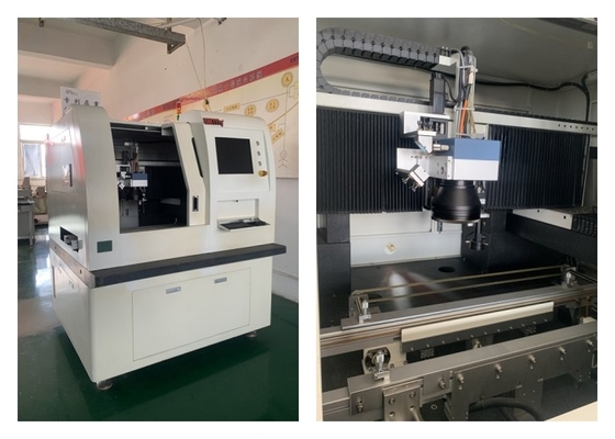 330*320mm Dual workarea Laser Depaneling Machine 2500mm/s High Speed Excellent Cut Finish